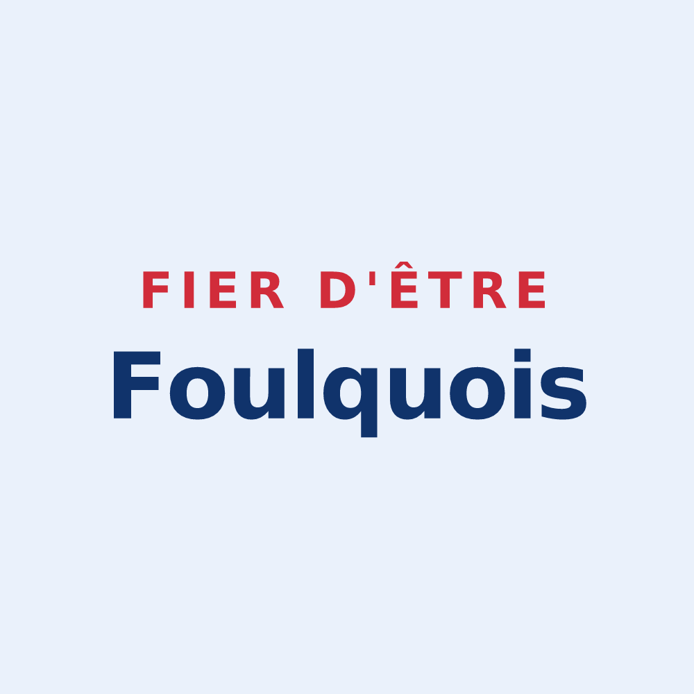 Sticker « Fier d'être Foulquois » — design pour Foncquevillers