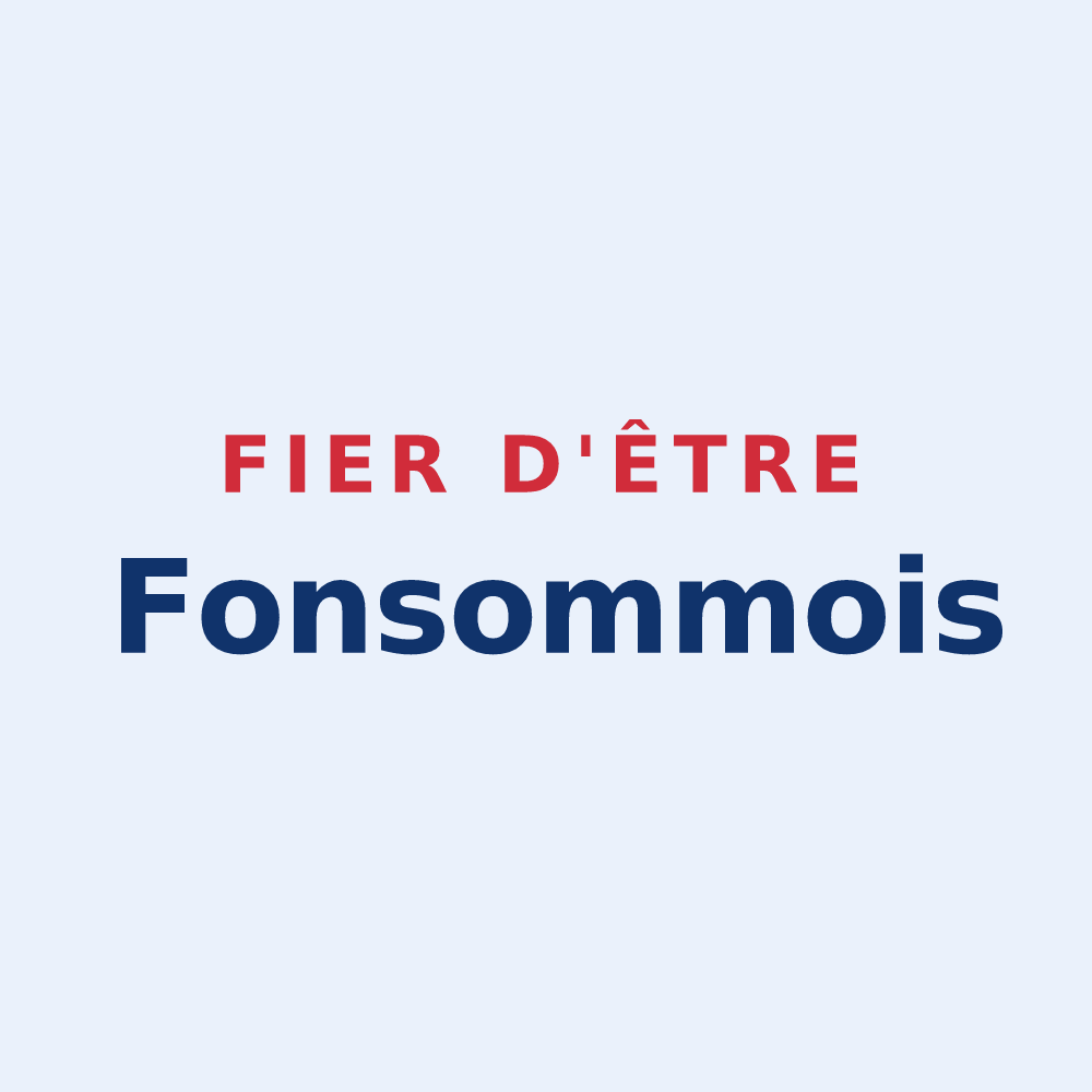 Sticker « Fier d'être Fonsommois » — design pour Fonsomme