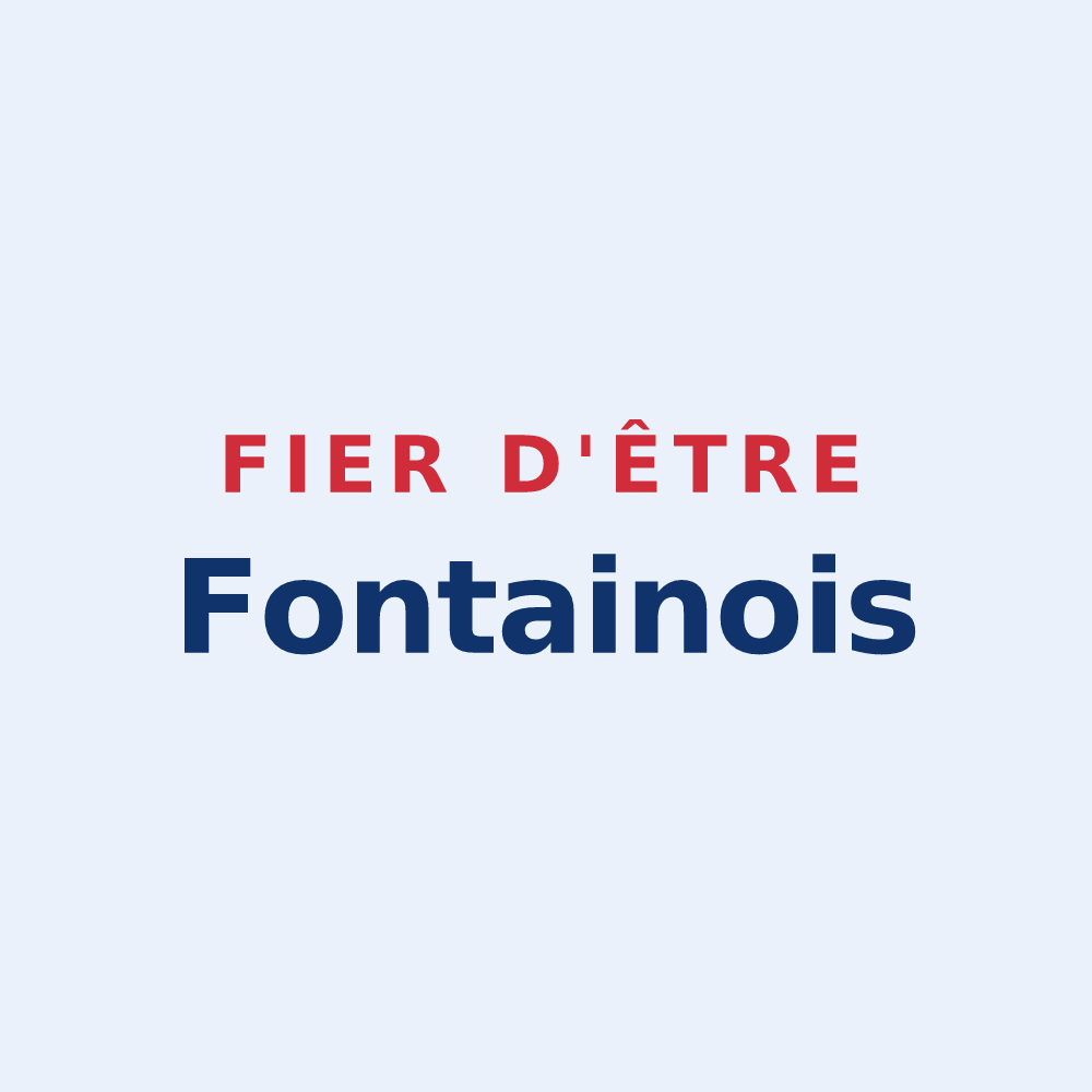 Sticker « Fier d'être Fontainois » — design pour Fontaine-Notre-Dame