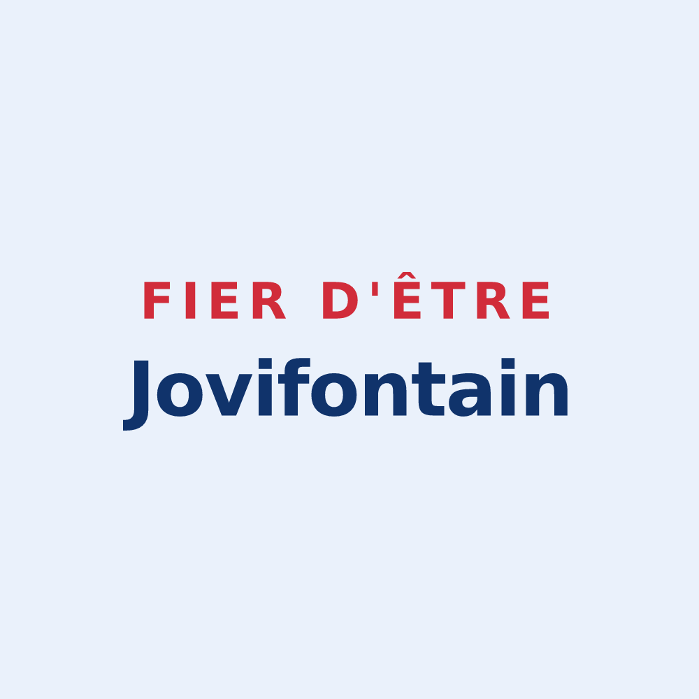 Sticker « Fier d'être Jovifontain » — design pour Fontaine-sous-Jouy