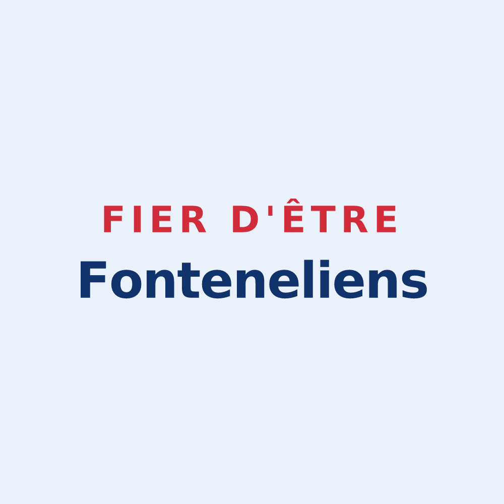 Sticker « Fier d'être Fonteneliens » — design pour Fontenelle-Montby