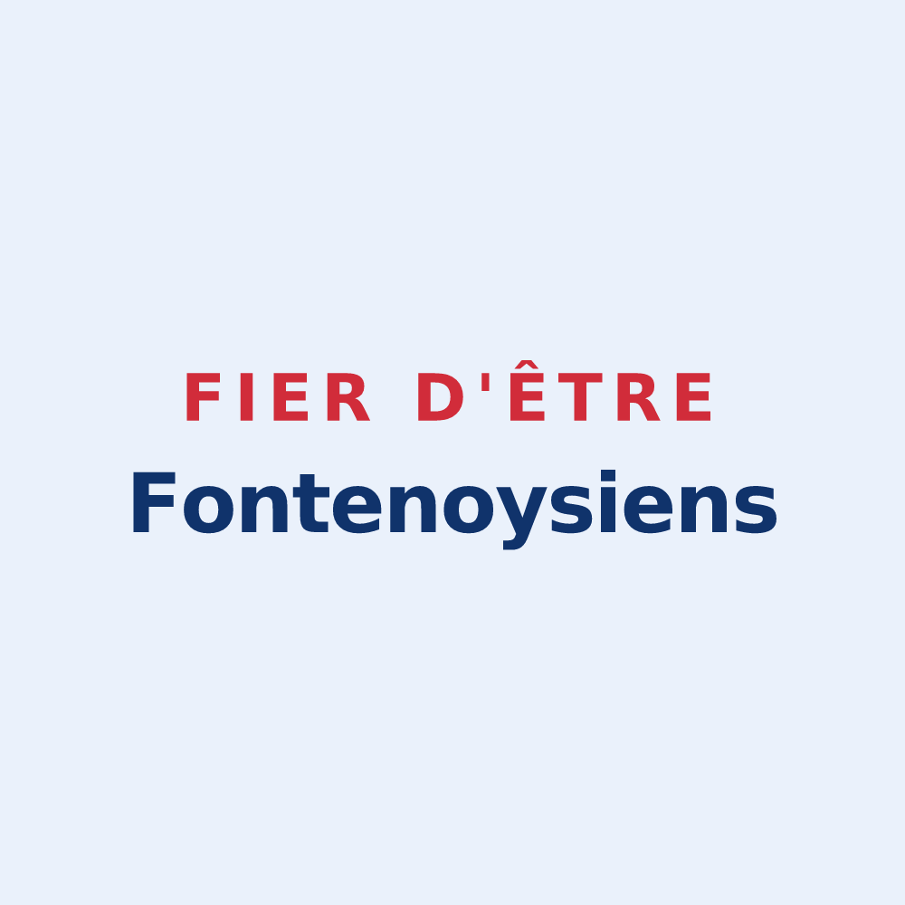 Sticker « Fier d'être Fontenoysiens » — design pour Fontenoy-sur-Moselle
