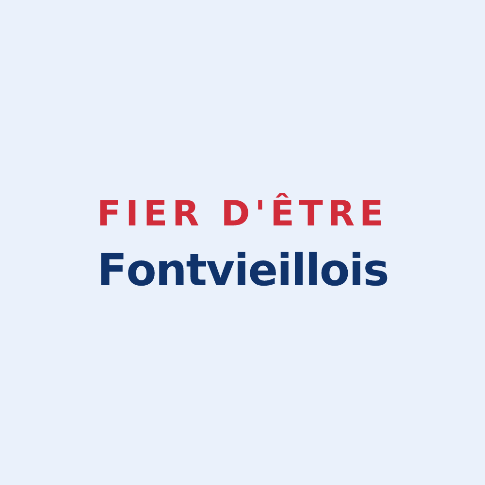 Sticker « Fier d'être Fontvieillois » — design pour Fontvieille