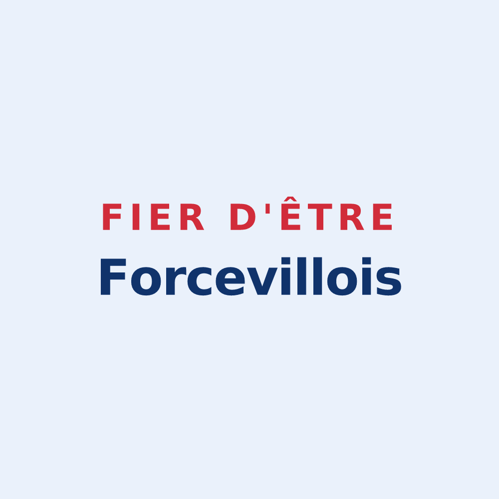 Sticker « Fier d'être Forcevillois » — design pour Forceville-en-Vimeu