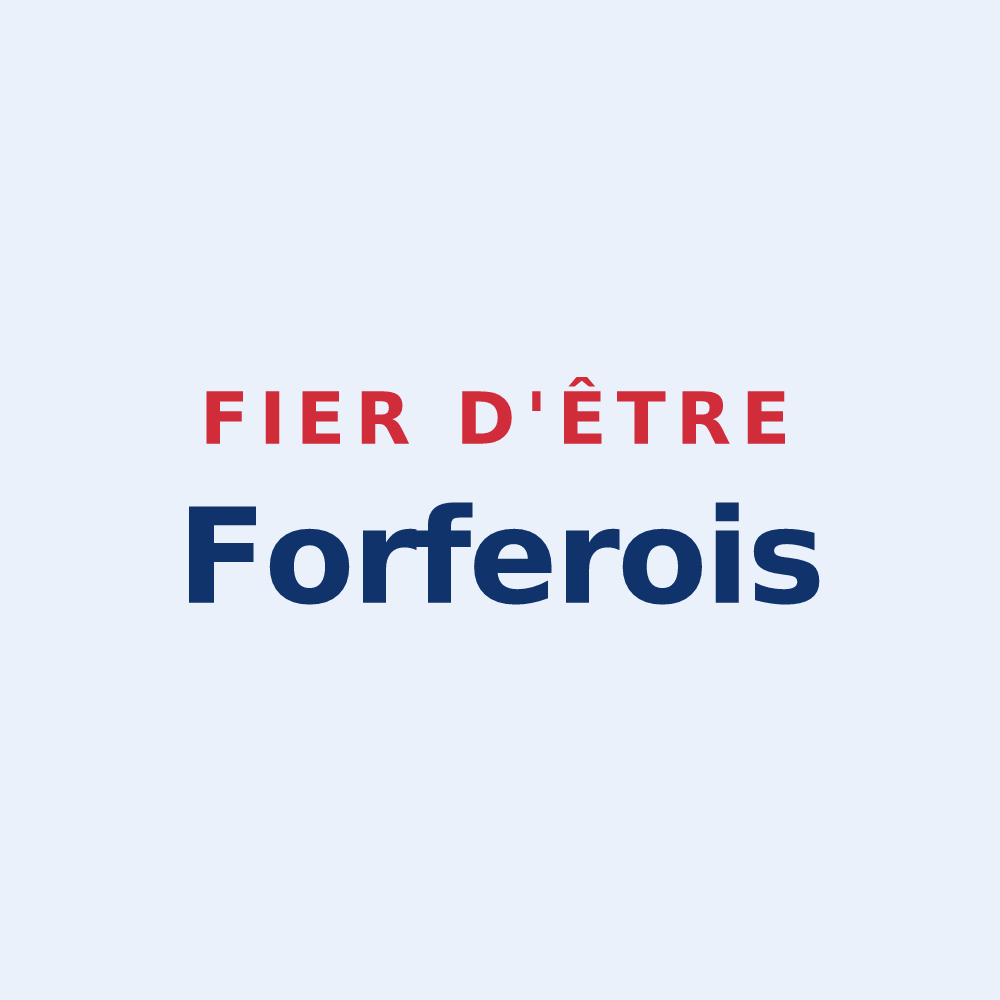 Sticker « Fier d'être Forferois » — design pour Forfry