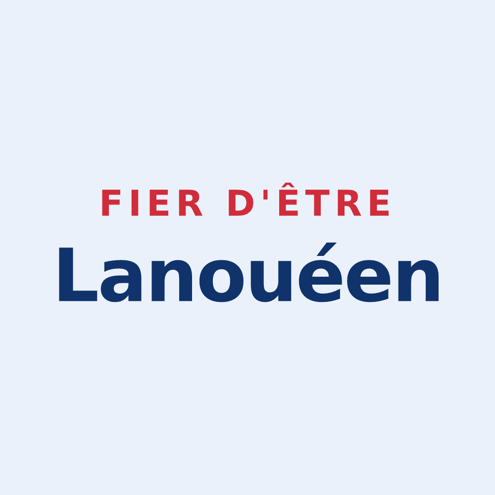 Sticker « Fier d'être Lanouéen » — design pour Forges de Lanouée