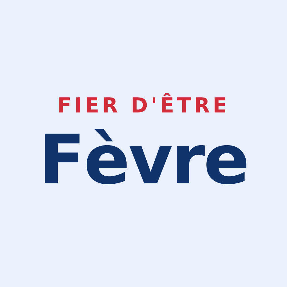 Sticker « Fier d'être Fèvre » — design pour Forges-la-Forêt