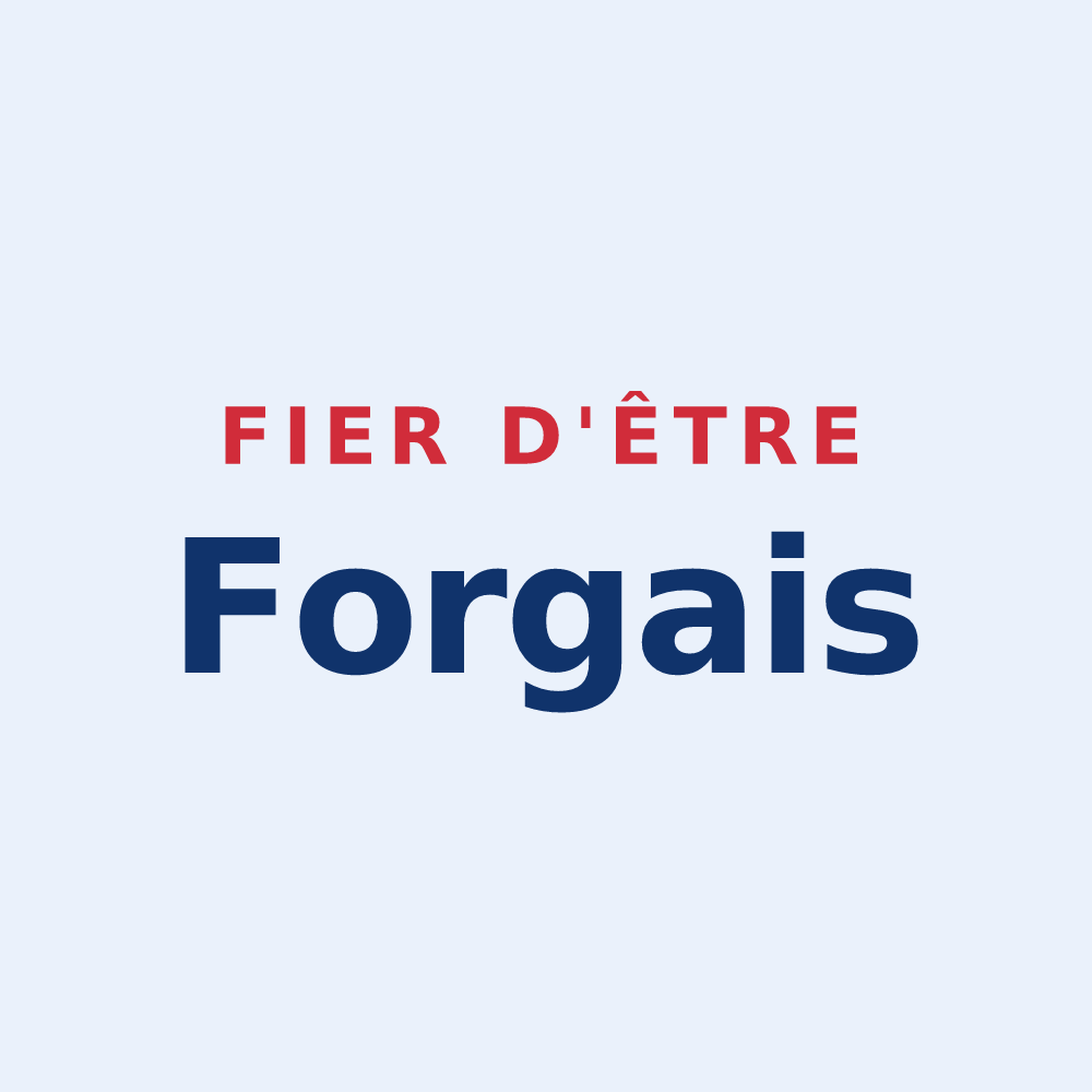 Sticker « Fier d'être Forgais » — design pour Forgues