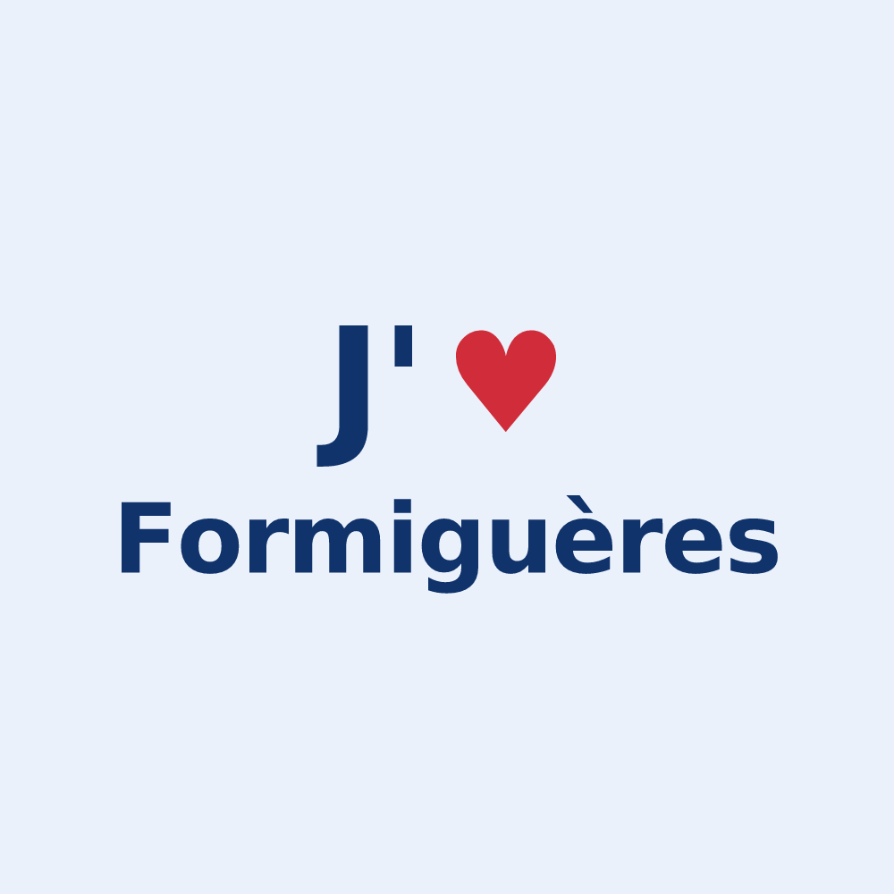 Sticker personnalisé Formiguères — design J'aime Formiguères