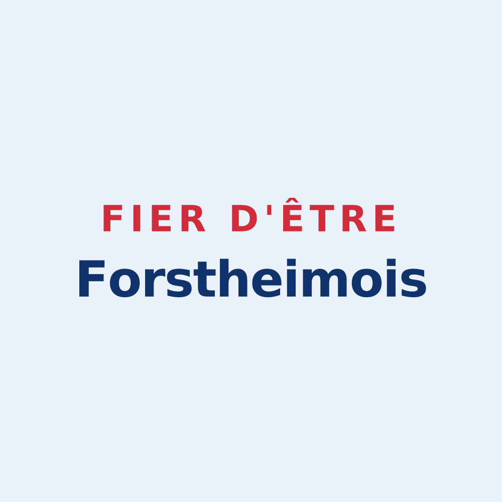 Sticker « Fier d'être Forstheimois » — design pour Forstheim