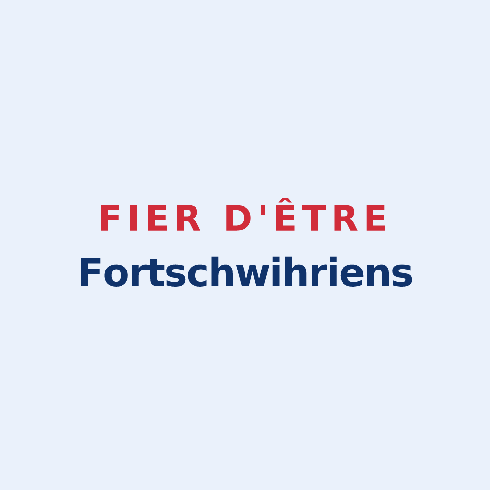 Sticker « Fier d'être Fortschwihriens » — design pour Fortschwihr