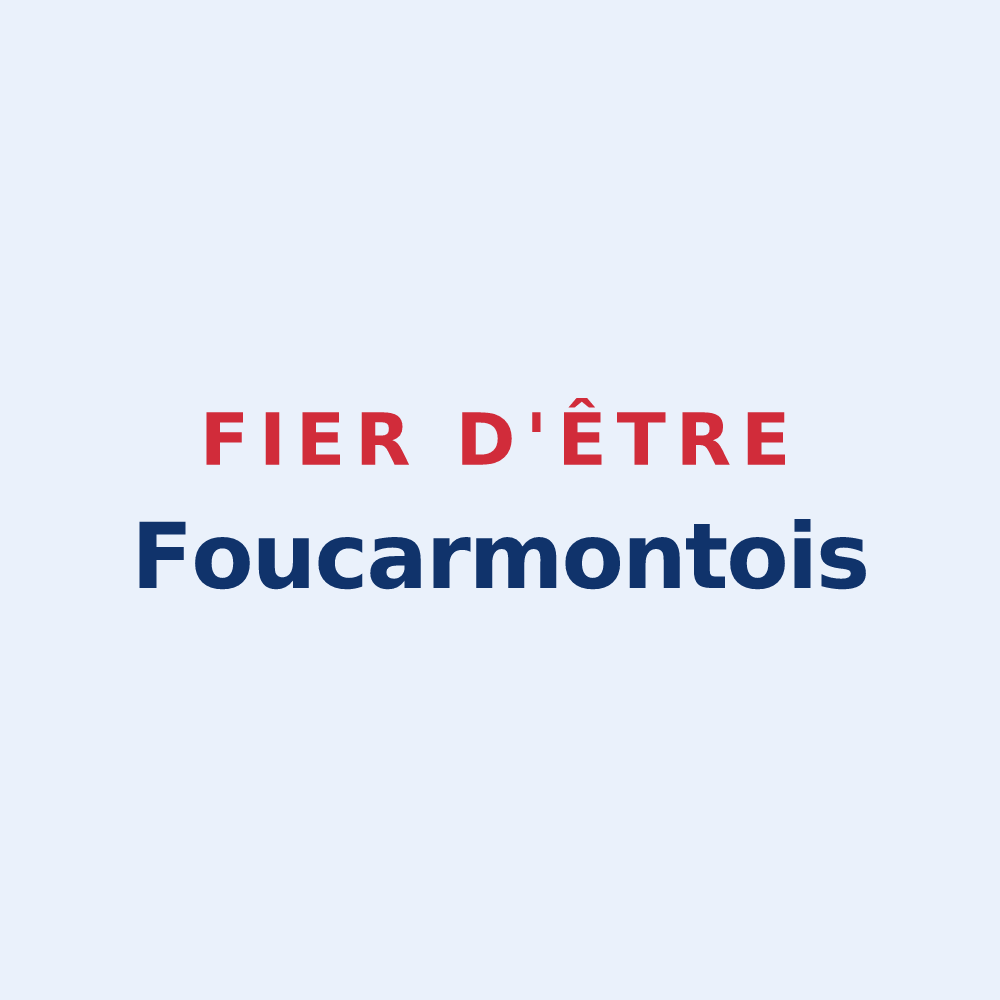 Sticker « Fier d'être Foucarmontois » — design pour Foucarmont