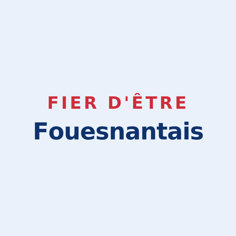 Sticker « Fier d'être Fouesnantais » — design pour Fouesnant