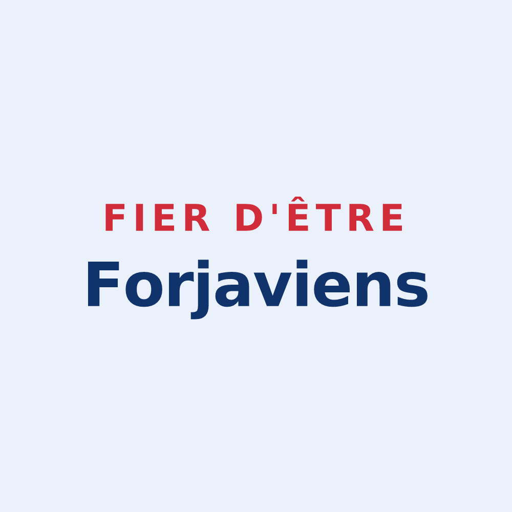 Sticker « Fier d'être Forjaviens » — design pour Fouju