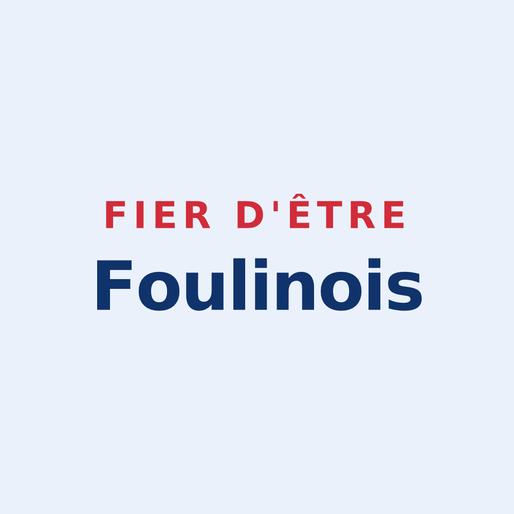 Sticker « Fier d'être Foulinois » — design pour Foulain