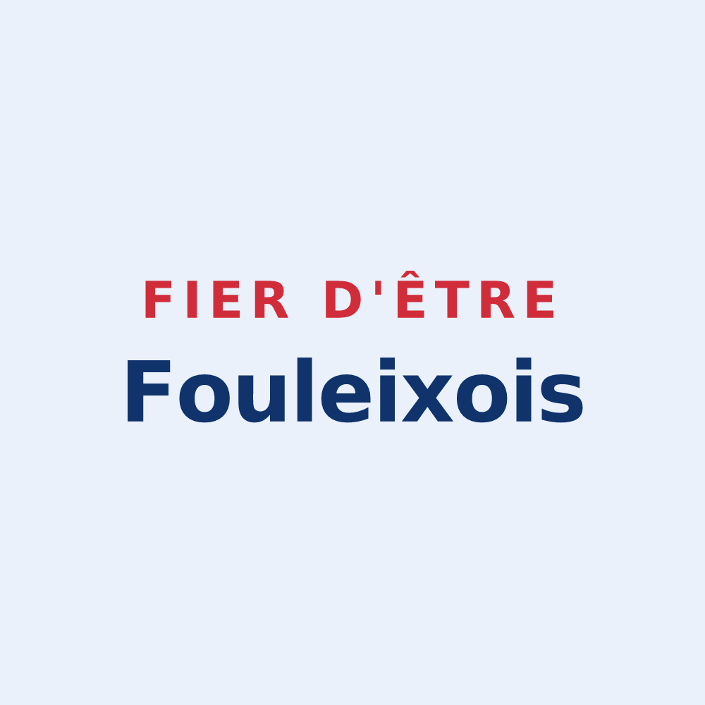 Sticker « Fier d'être Fouleixois » — design pour Fouleix