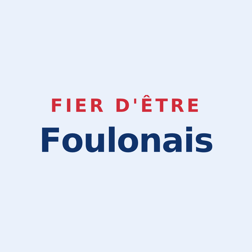 Sticker « Fier d'être Foulonais » — design pour Foulognes