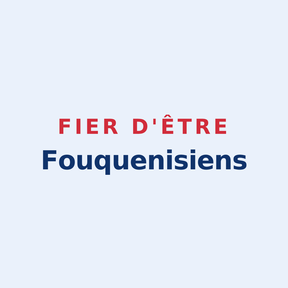 Sticker « Fier d'être Fouquenisiens » — design pour Fouquenies