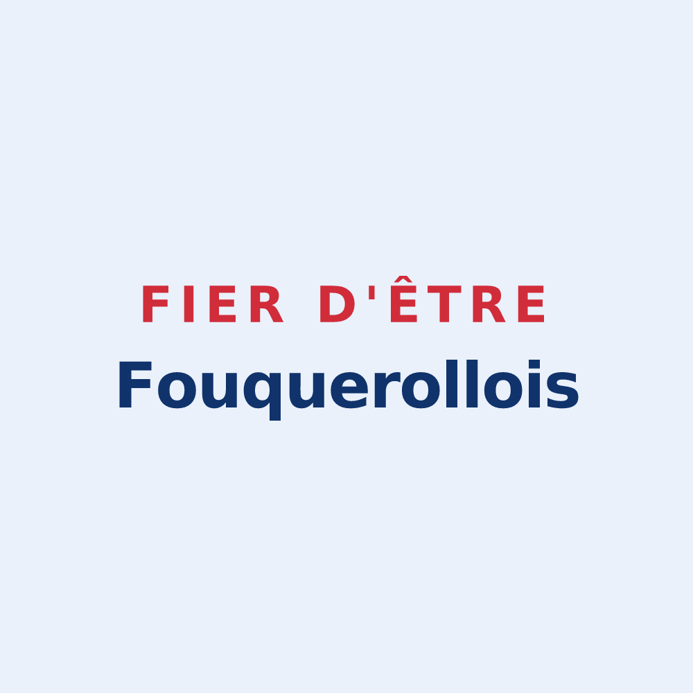 Sticker « Fier d'être Fouquerollois » — design pour Fouquerolles