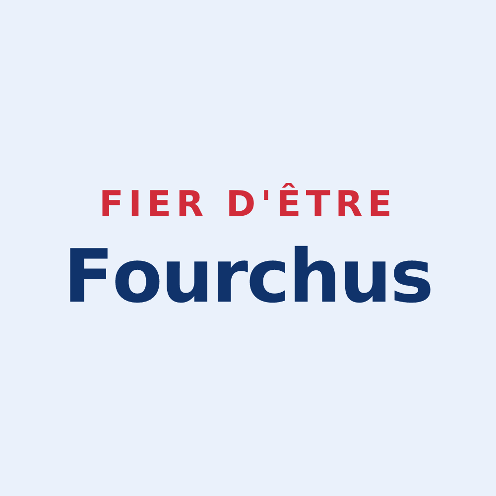 Sticker « Fier d'être Fourchus » — design pour Fourches
