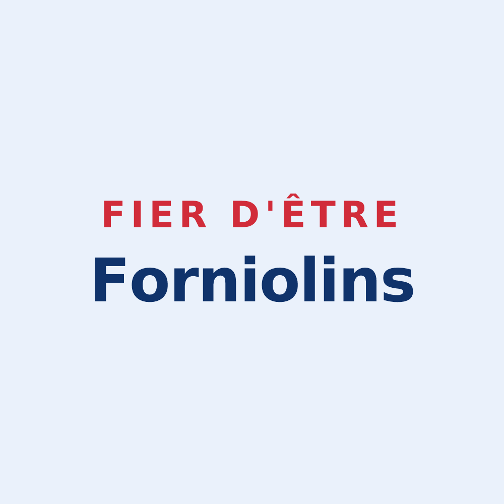 Sticker « Fier d'être Forniolins » — design pour Fourneaux