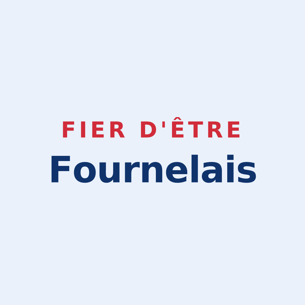Sticker « Fier d'être Fournelais » — design pour Fournels