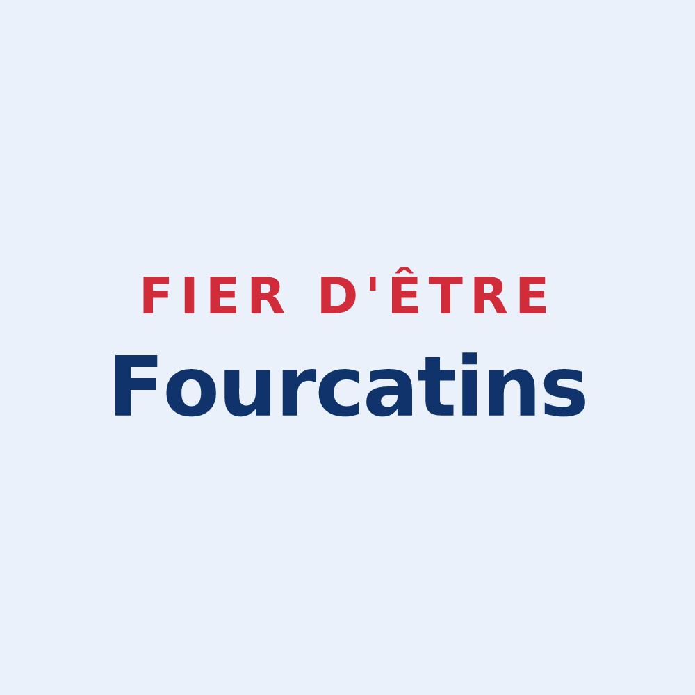 Sticker « Fier d'être Fourcatins » — design pour Fourques