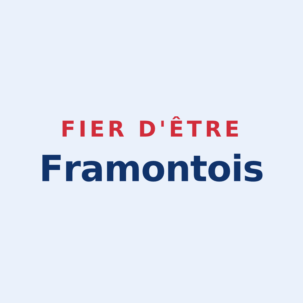 Sticker « Fier d'être Framontois » — design pour Framont