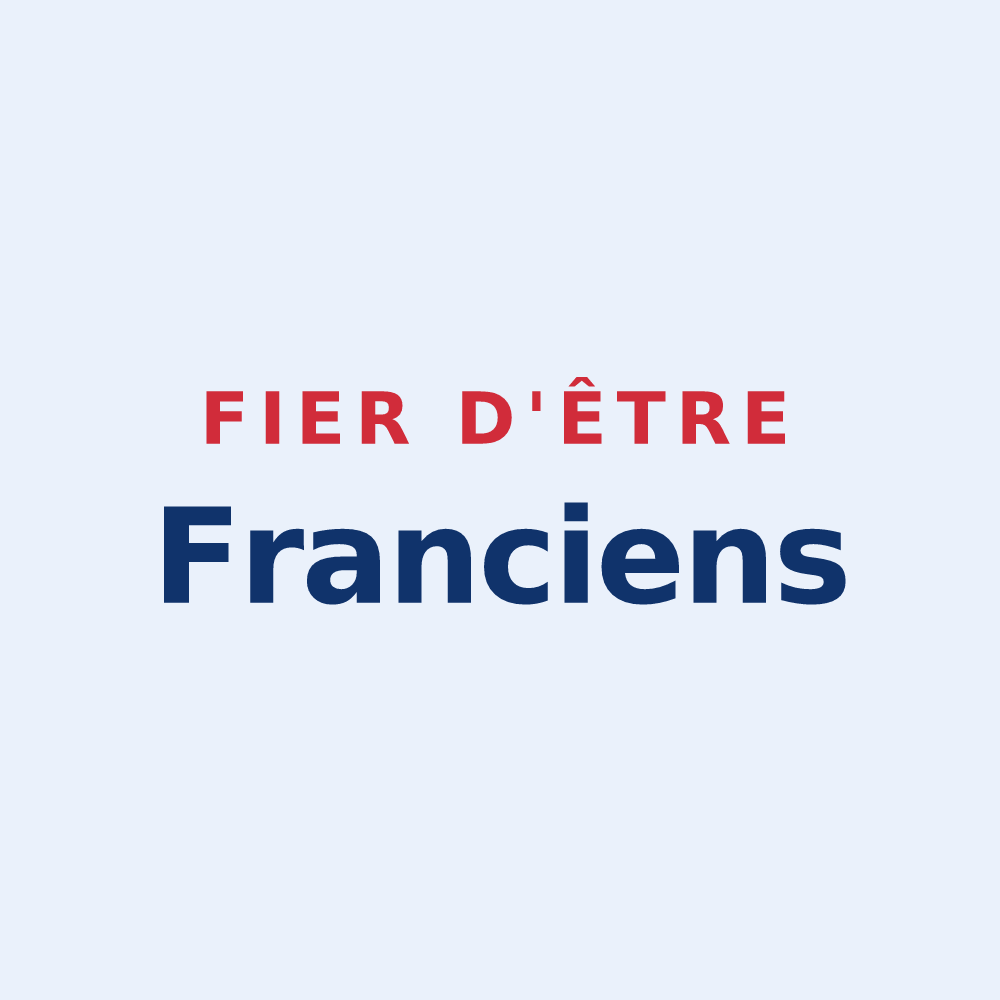 Sticker « Fier d'être Franciens » — design pour François