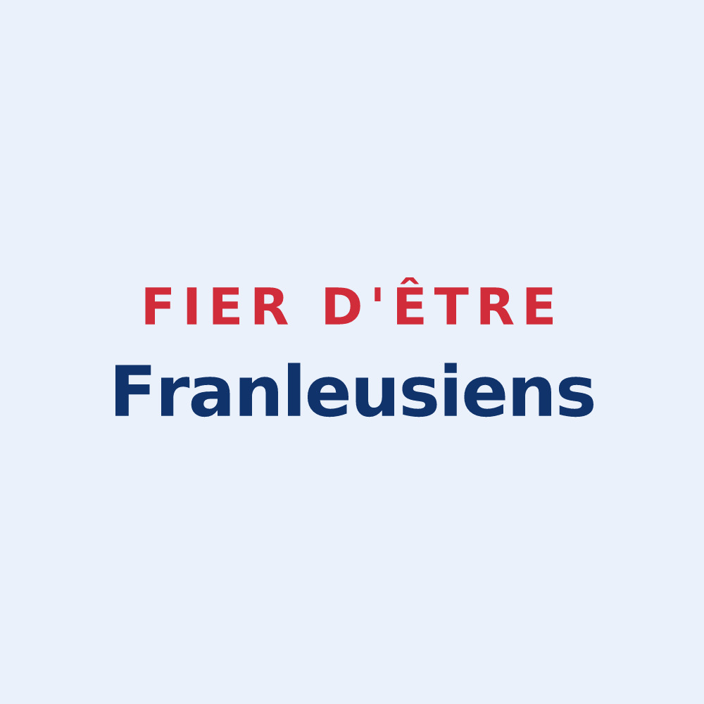 Sticker « Fier d'être Franleusiens » — design pour Franleu