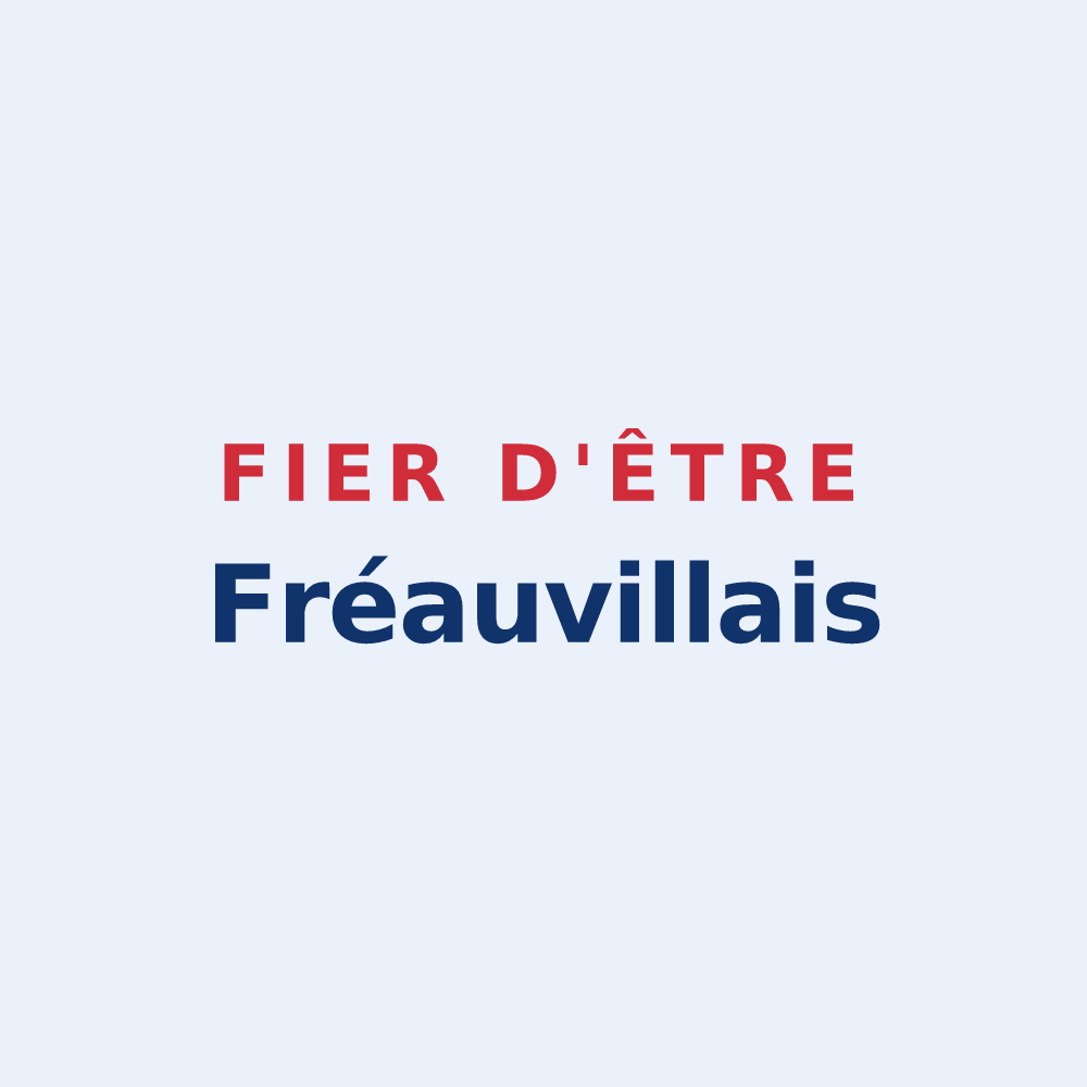 Sticker « Fier d'être Fréauvillais » — design pour Fréauville