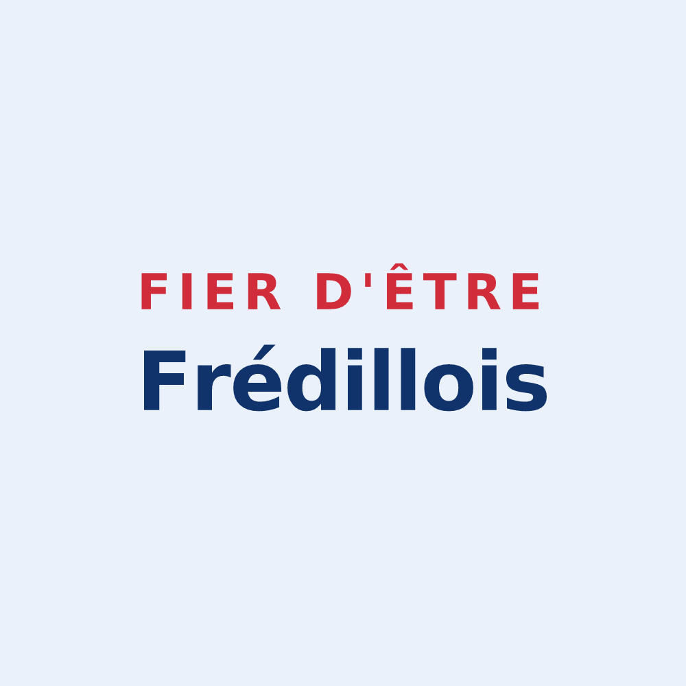 Sticker « Fier d'être Frédillois » — design pour Frédille