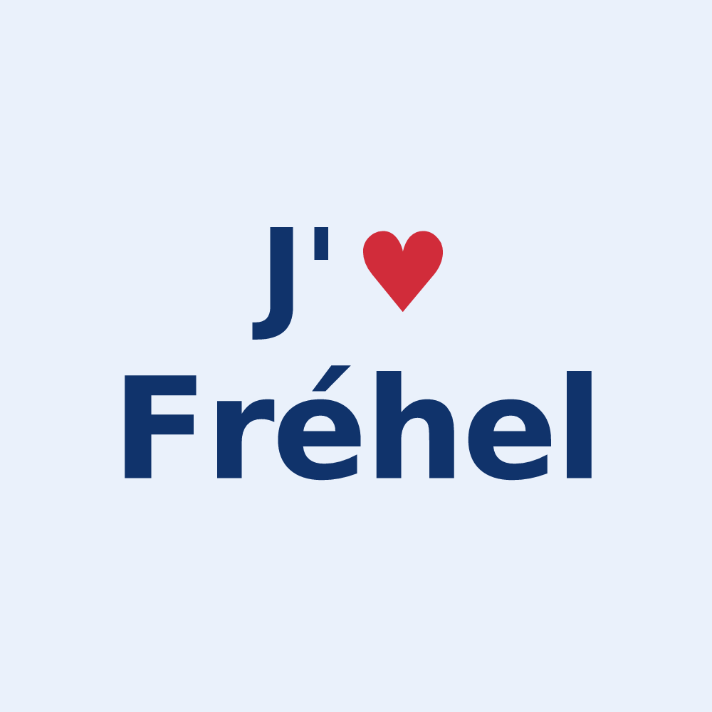Sticker personnalisé Fréhel — design J'aime Fréhel