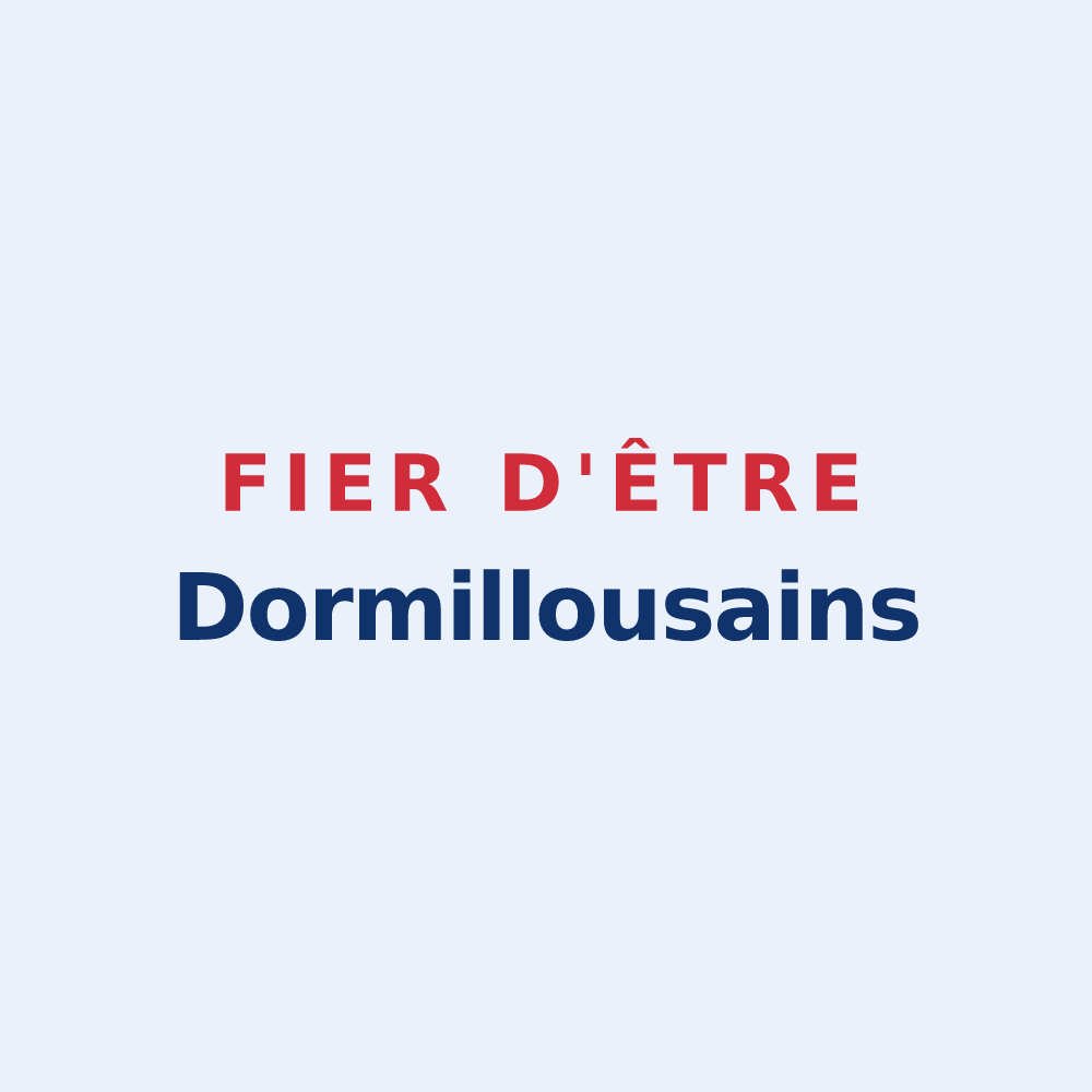 Sticker « Fier d'être Dormillousains » — design pour Freissinières