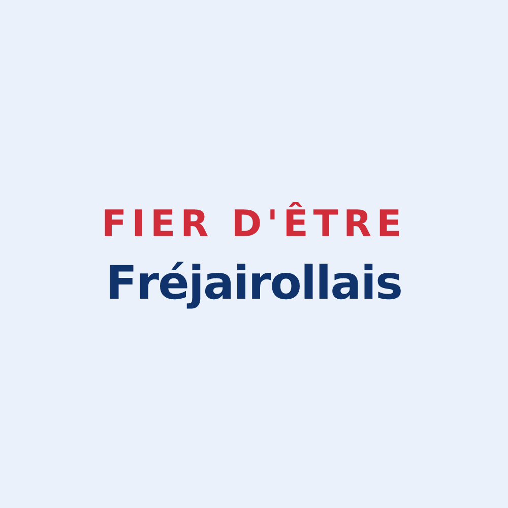 Sticker « Fier d'être Fréjairollais » — design pour Fréjairolles