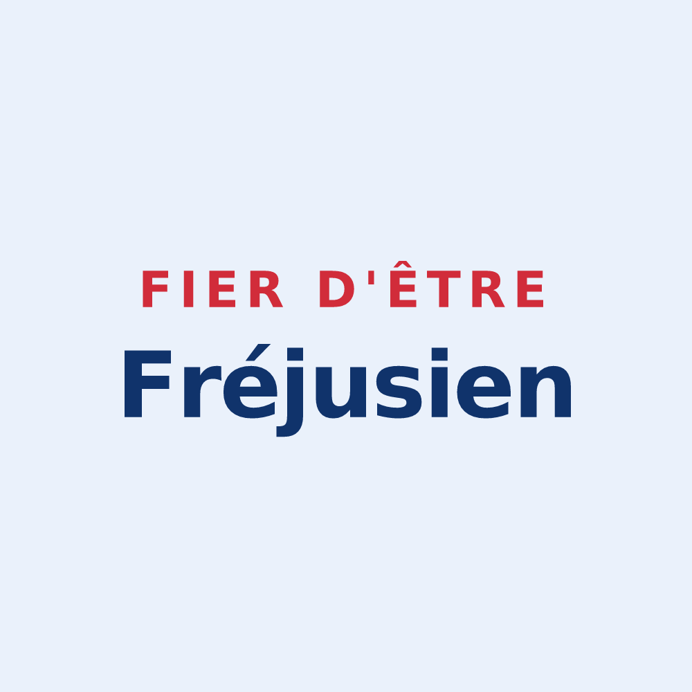 Sticker « Fier d'être Fréjusien » — design pour Fréjus