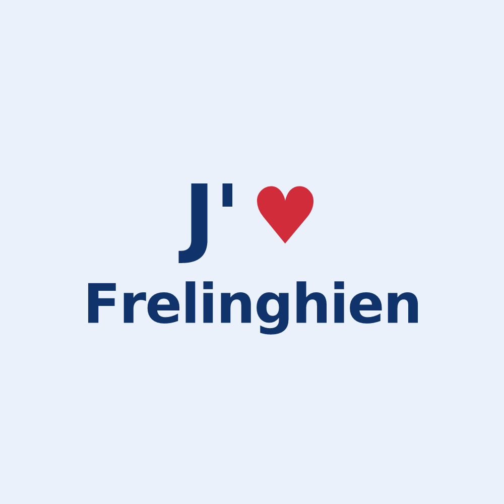 Sticker personnalisé Frelinghien — design J'aime Frelinghien