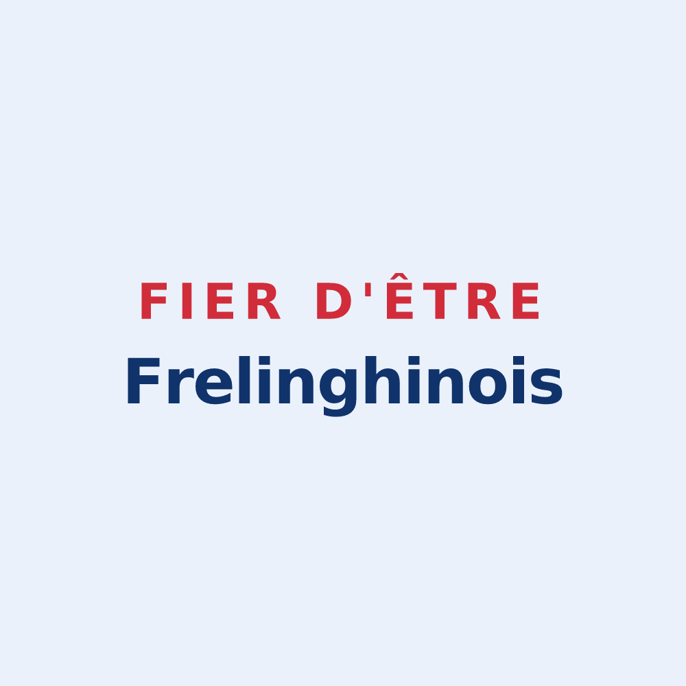 Sticker « Fier d'être Frelinghinois » — design pour Frelinghien