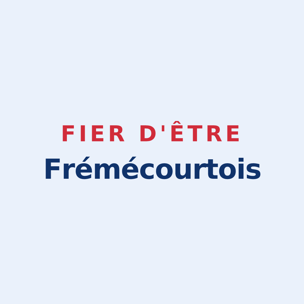 Sticker « Fier d'être Frémécourtois » — design pour Frémécourt