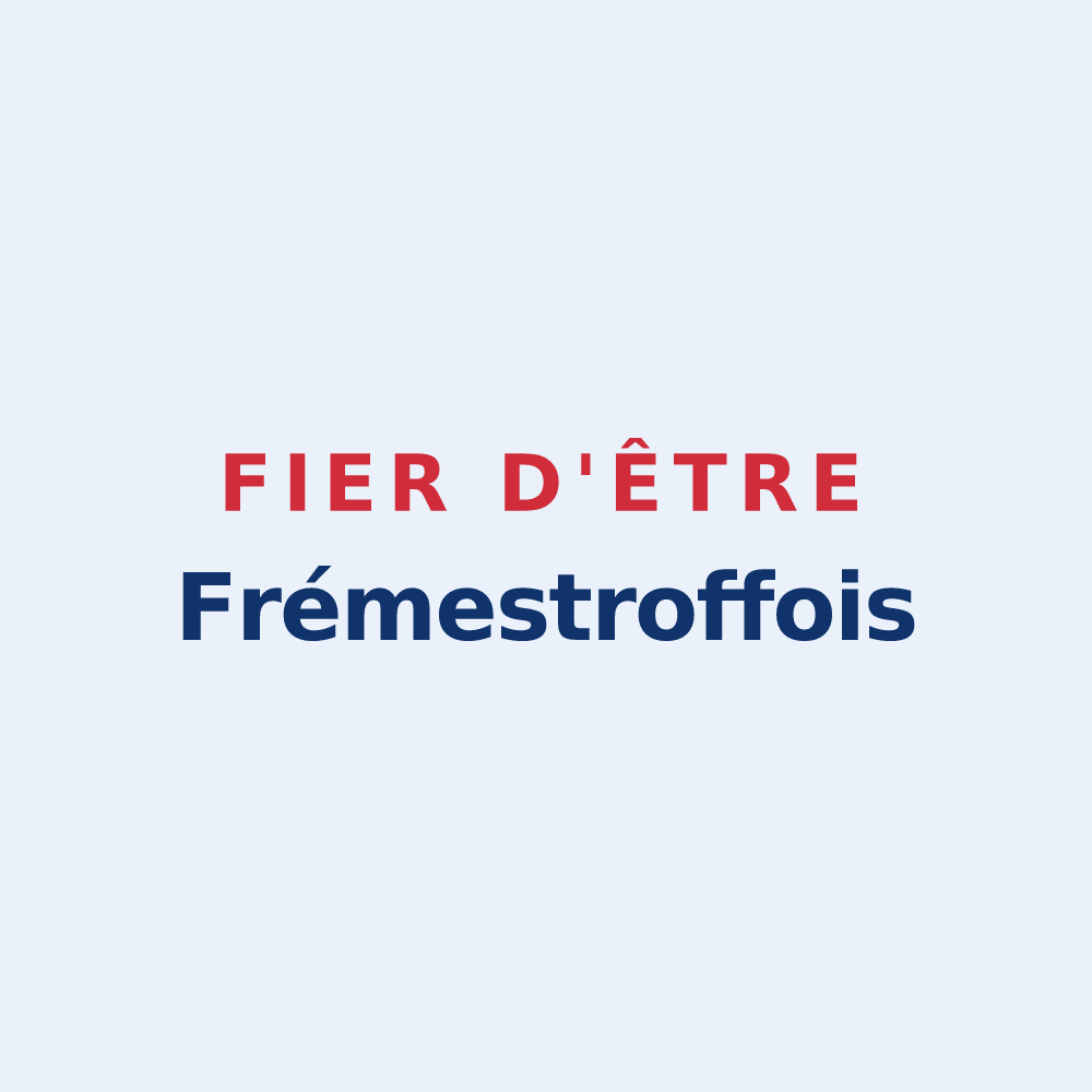 Sticker « Fier d'être Frémestroffois » — design pour Frémestroff