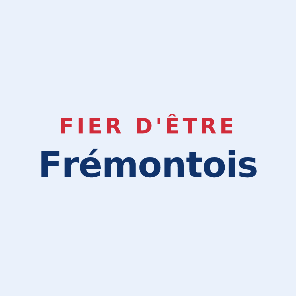 Sticker « Fier d'être Frémontois » — design pour Frémontiers
