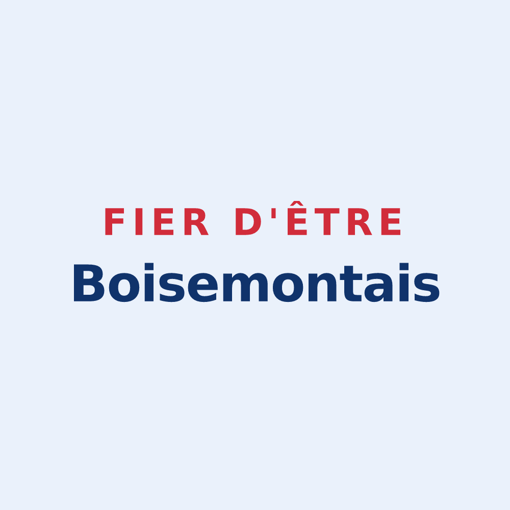 Sticker « Fier d'être Boisemontais » — design pour Frenelles-en-Vexin