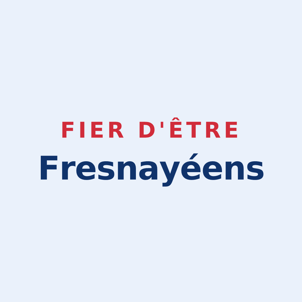 Sticker « Fier d'être Fresnayéens » — design pour Fresnay-le-Long