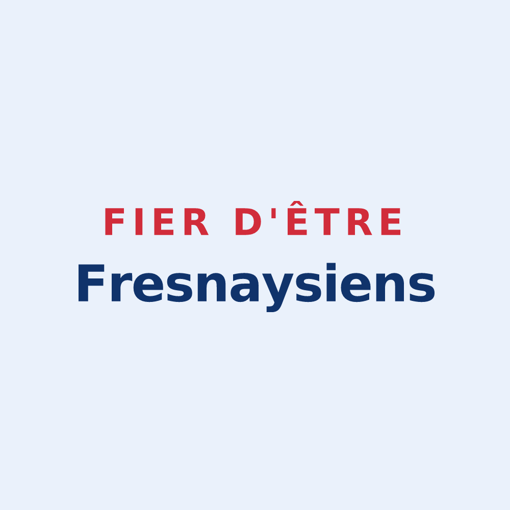 Sticker « Fier d'être Fresnaysiens » — design pour Fresnay-le-Samson