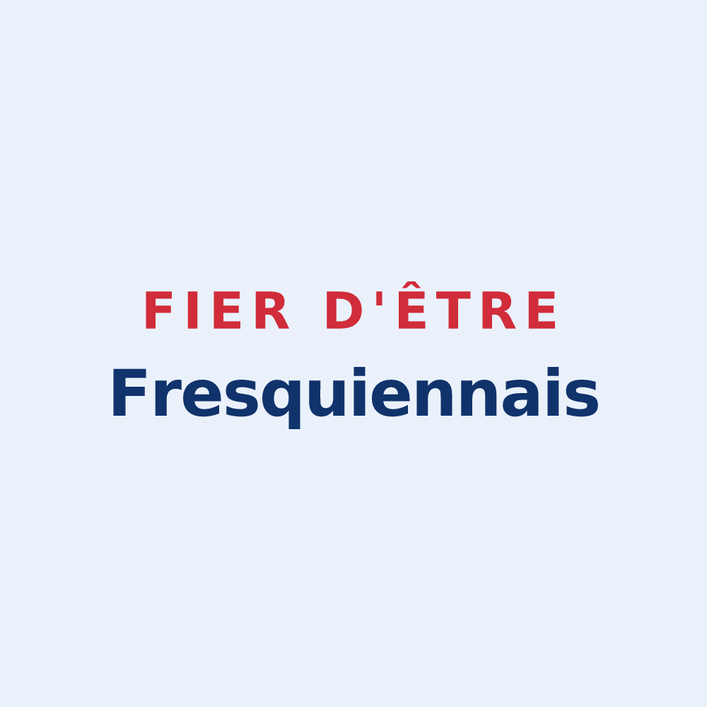 Sticker « Fier d'être Fresquiennais » — design pour Fresquiennes