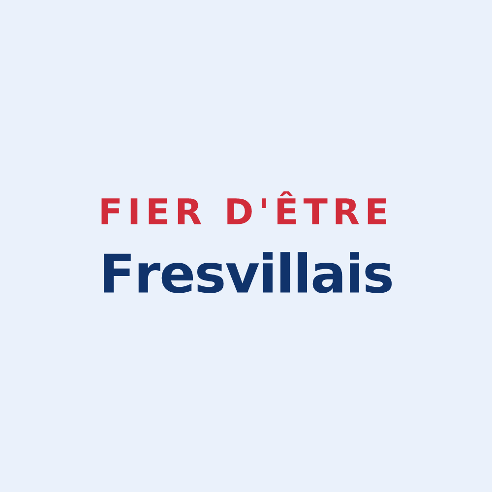 Sticker « Fier d'être Fresvillais » — design pour Fresville