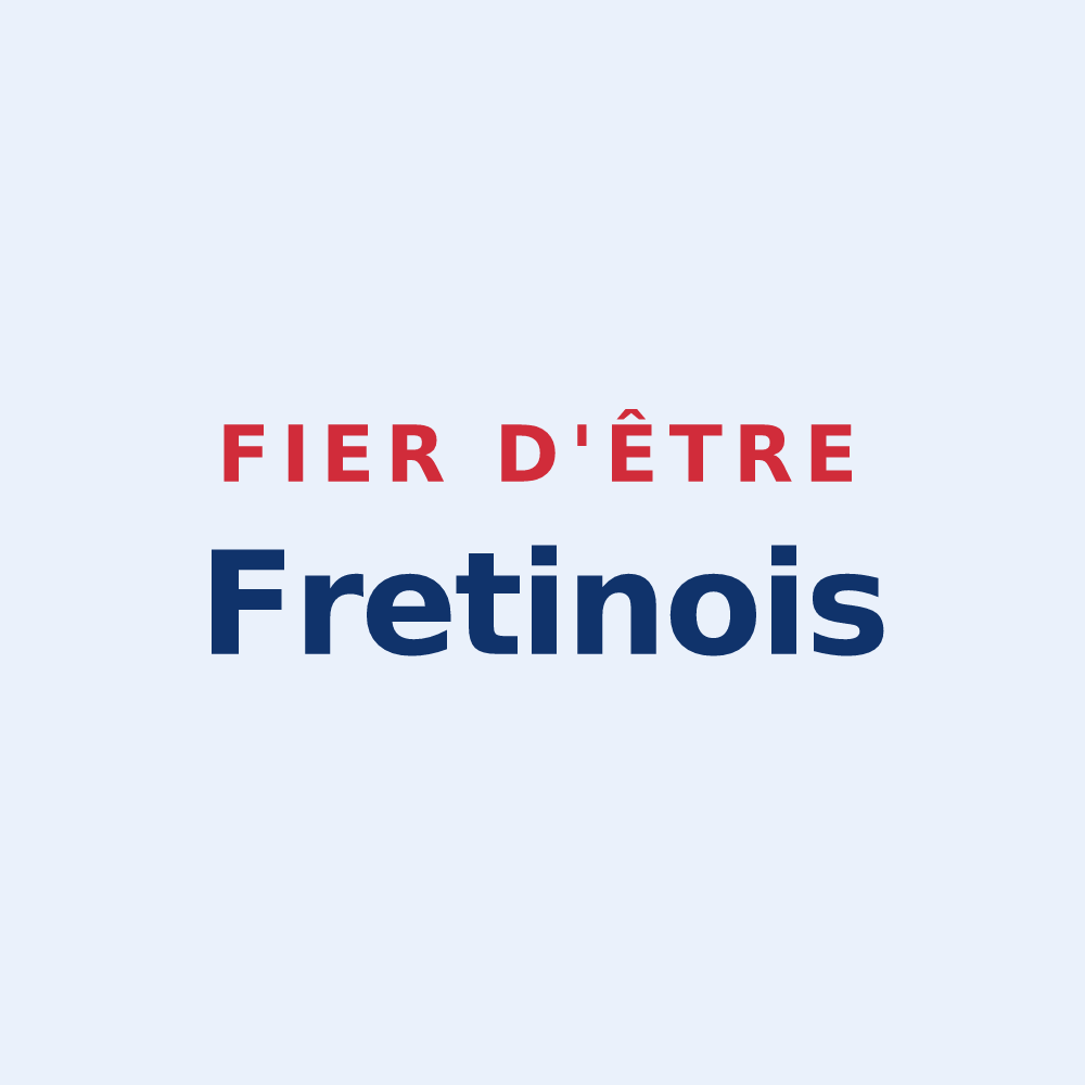 Sticker « Fier d'être Fretinois » — design pour Fretin