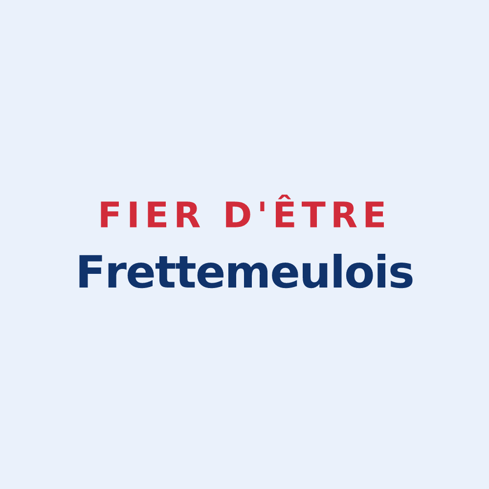 Sticker « Fier d'être Frettemeulois » — design pour Frettemeule