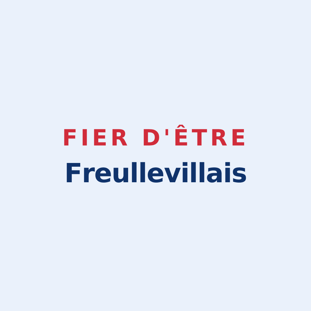 Sticker « Fier d'être Freullevillais » — design pour Freulleville