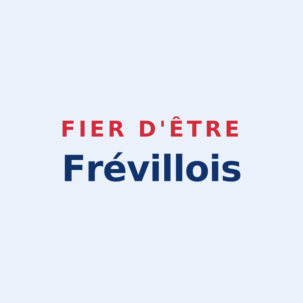 Sticker « Fier d'être Frévillois » — design pour Fréville